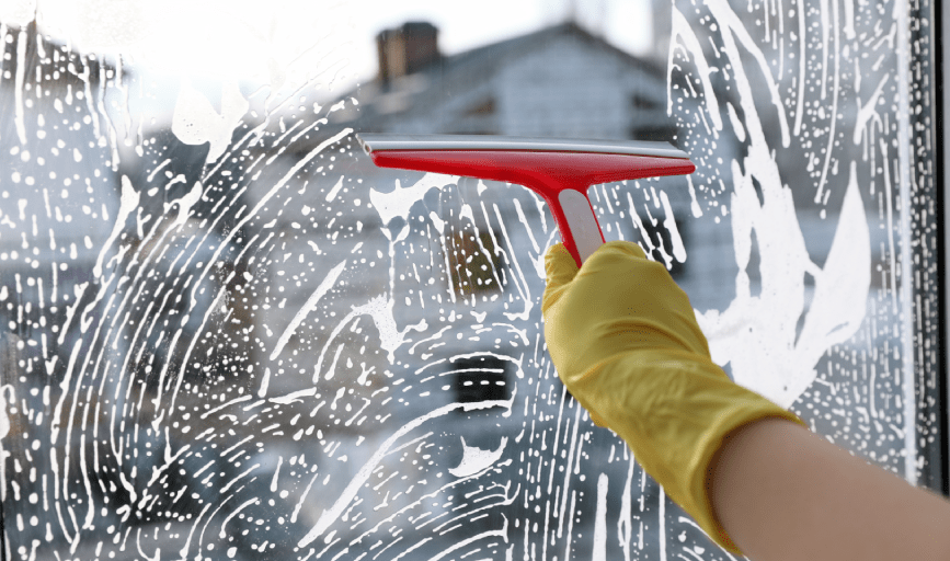 INTERIOR WINDOW CLEANING